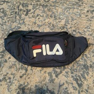 FILA fanny pack blue
